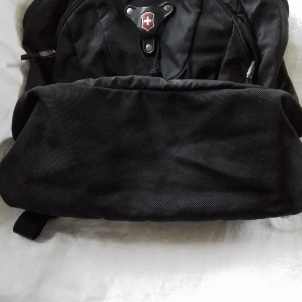 Victorinox black backpack